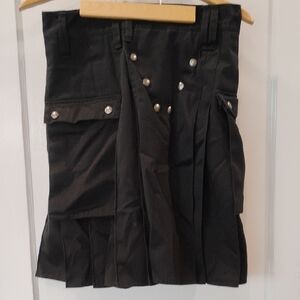 Utilikilt Spartan, Medium, 32-in, Black